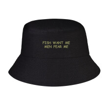 Sommer-Bucket-Hat mit Fischmotiv für Damen und Herren