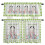 Easter Kitchen Curtains and Valances Set White Rabbit Pink 1
