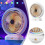 Ventilateur LED portable rechargeable par USB (1 unité) 1