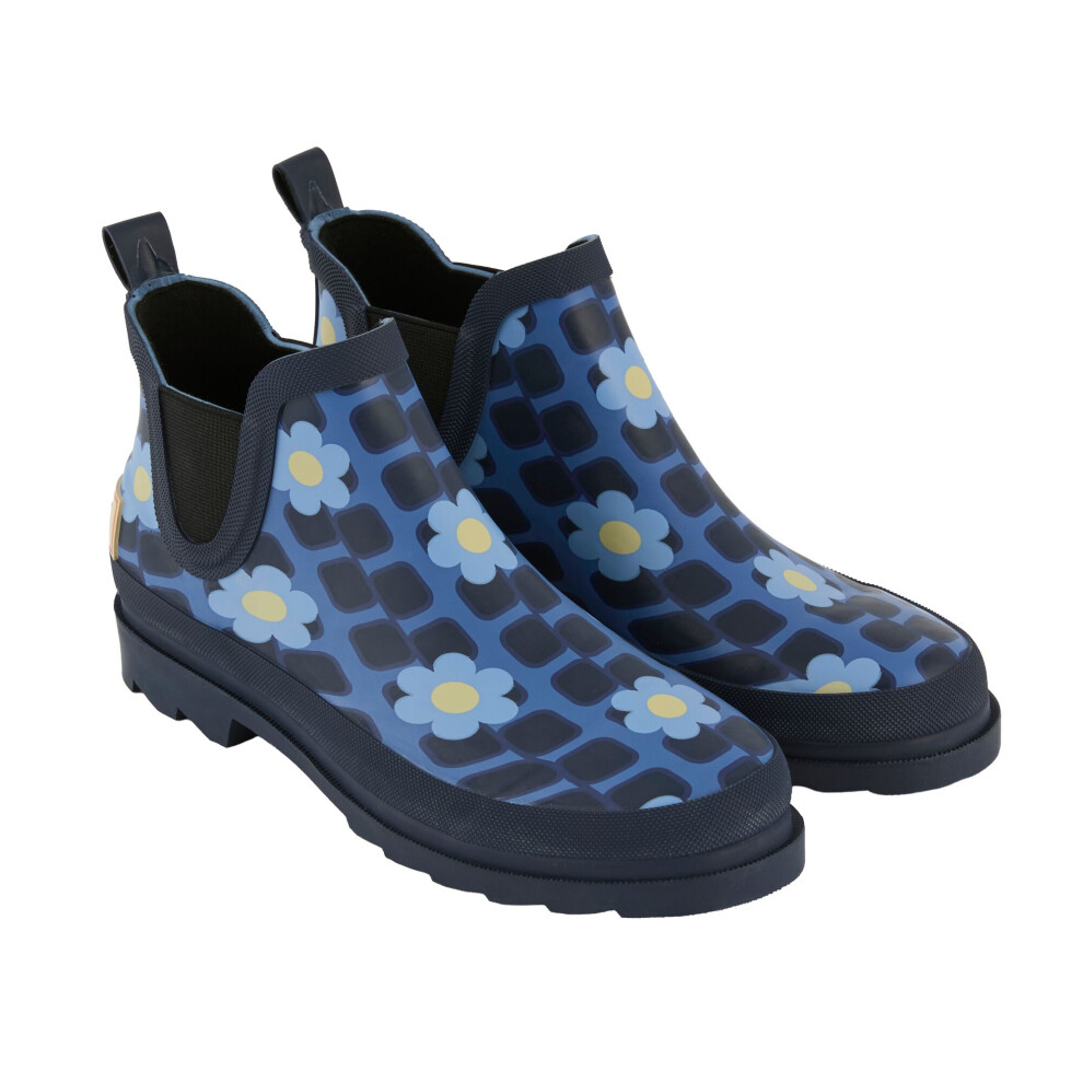 Regatta (7 Uk, Blue) Womens/Ladies Orla Kiely Daisy Wellington Boots