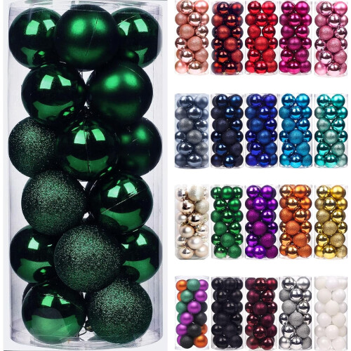 Boules de Noël Tikeitoo, décorations suspendues incassables
