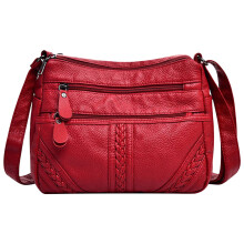 Sac bandoulière femme multi-compartiments, grande capacité