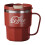 Mug à café rouge en acier inoxydable à isolation sous vide 1