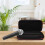 Black Microphone Holder Case Portable EVA Anti-Drop 3