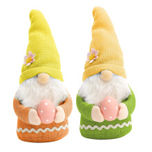 Décorations de Pâques : gnomes, figurines de lutins scandinaves