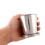 Isolierter Edelstahl-Reisebecher mit faltbarem Shotglas 1
