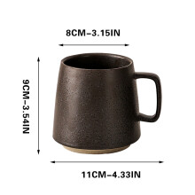 Japanese ceramic coffee mugs handmade gradient porcelain
