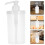 Flacon distributeur de sirop en plastique compact et précis (1 pièce) 1