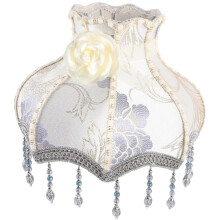 Lampenkap voor hotellampen, beige stof, 1 set