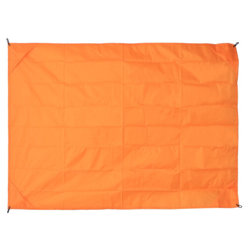 Orange Folding Beach Mat Waterproof Durable