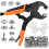 Snap Fastener Tool Kit Heavy Duty with 3 Dies 30 Sets 1