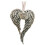Heart-Shaped Feather Memorial Ornament 1pc 1