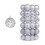 Christmas Ball Ornaments Shatterproof Silver 36pcs 1