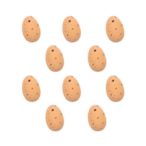 Mini Speckled Foam Easter Eggs 10 pcs 0.79x1.18 in 1