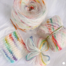 Soft Plush Wool-Acrylic Loop Yarn 50g A47