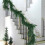 Artificial Snowy Pine Garland 106 Inch 1