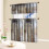 Kitchen Curtains Set Brown Beige 3-Piece Tiers and Valances 6