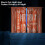 Orange and White Kitchen Curtains Modern Short Tier Set of 2 3