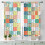 Boho Floral Patchwork Curtains Vintage Wildflower Pattern 2 3