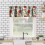 Red Christmas Snowflake Kitchen Valance 54x18 Inch 1 Panel 3