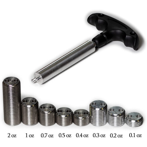 Predator Pool Cue Weight Kit: 8 Bolts and Tool with 2