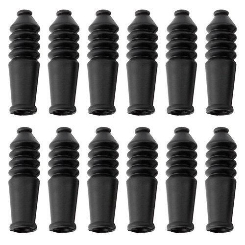 Black Clutch Cable Sleeve for Mountain Folding Bikes 12 Pcs