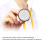 Heart Detection Stethoscope Aluminum Alloy Professional 6