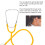 Heart Detection Stethoscope Aluminum Alloy Professional 7