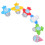 Airplane Centerpieces Resin Assorted Colors 6 Pieces 1