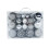 Christmas Balls Ornaments Set Silver 50 Pcs 1