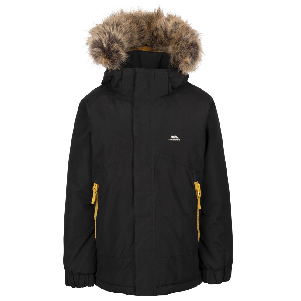 Trespass (3-4 Years, Black) Childrens/Kids Wyald Waterproof Jacket