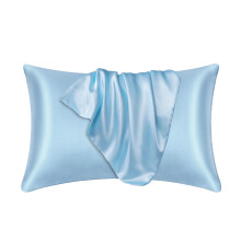 Örngott i satin med dragkedja, 2-pack, 20 x 30 tum