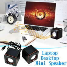 Mini USB Multimedia Speakers Portable Desktop Audio System