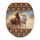 Aztec Tribal Toalettlock Dammskydd Universal Passform 1