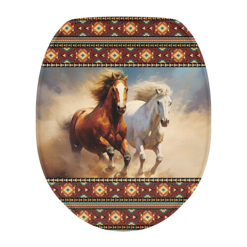 Aztec Tribal Toalettlock Dammskydd Universal Passform