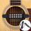 Silver Dot Soundhole Pickup Transducer for Acoustic Guitar 1