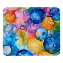 Musmatta Akvarell Bubblor 21x25cm Halkfri