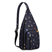Sac à dos bandoulière Astronaute imperméable unisexe