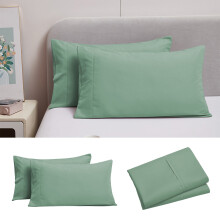 Taies d'oreiller en microfibre Queen 51 x 76 cm (2 pièces) - Pochette