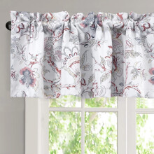 H. VERSAILTEX Blackout Curtain Valance Floral Terracotta