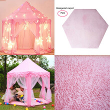 Tapis de jeu hexagonal pour enfants, doux et antidérapant, pour tout-petits