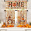 Buffalo Plaid Kitchen Curtains Set 36 inch 3-Piece 1
