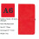 MOQIN A6 Journal Notebook Hardcover 200 Pages Ruled 2