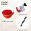 Chicken Duck Waterer Cups Kit Auto Drinking Bowl 20 pcs 2