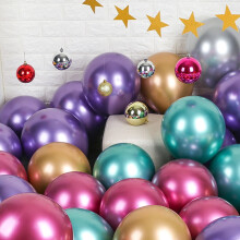 Metallic Latex Balloons for Party Decoration 40 Pieces