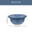 MUSEYA Chamber Pot with Cover Grey PVC 1 Set 2
