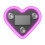 Solar Wireless LED Heart C-Pillar Light 2 Pack 1