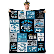 Police Officer Throw Blanket 50x60 Inches