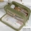 Trousse verte à 4 compartiments, grande capacité 1