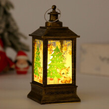 Lanterne LED de Noël pour décoration intérieure et extérieure (1 pièce)